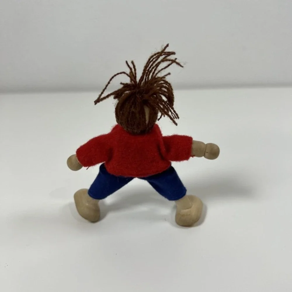 Melissa & Doug‎ Flexible Wooden Children Doll House Figure